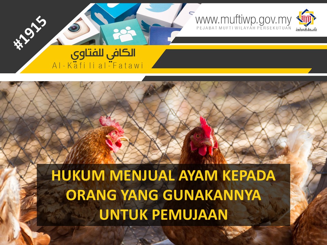 HUKUM MENJUAL AYAM KEPADA ORANG YANG GUNAKANNYA UNTUK PEMUJAAN 3